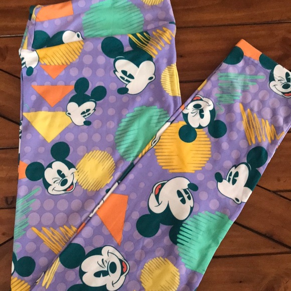 Tall and Curvy Leggings Mickey Mouse - Picture 1 of 3